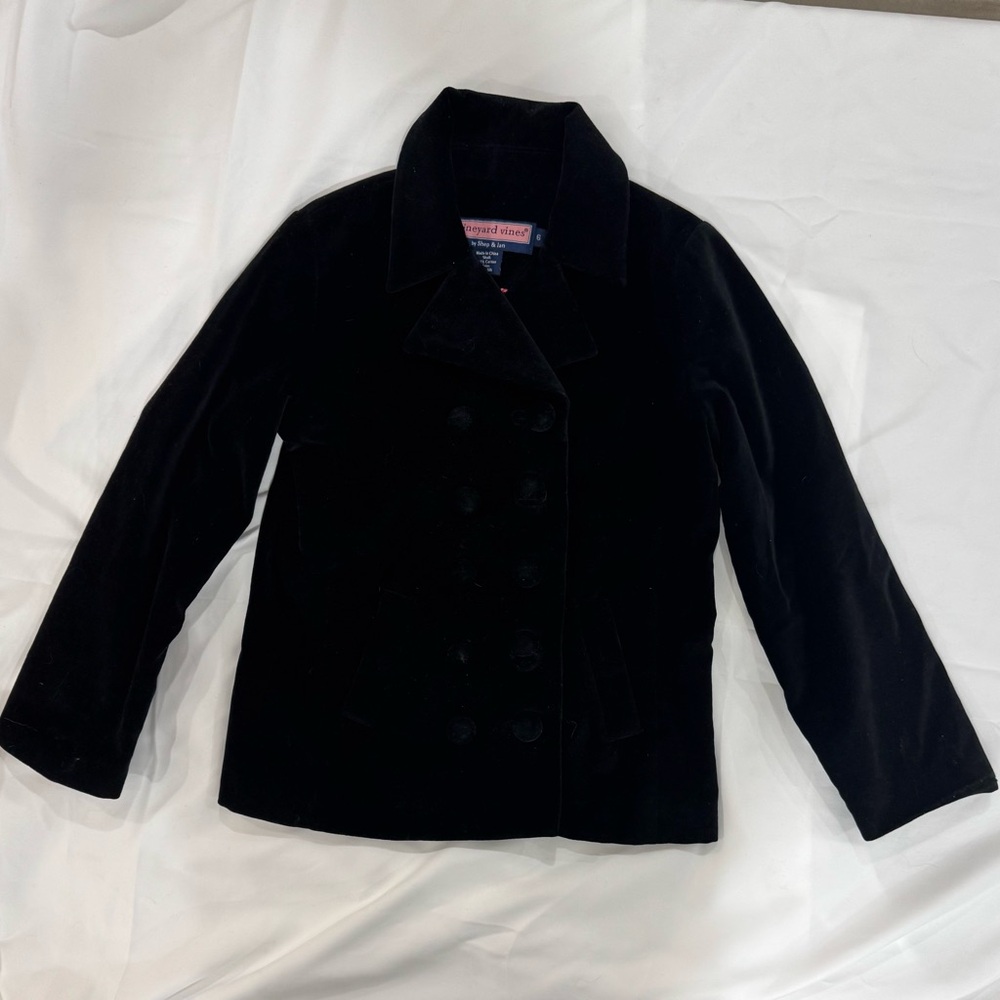 Vineyard kids blazer very sof and 6 black